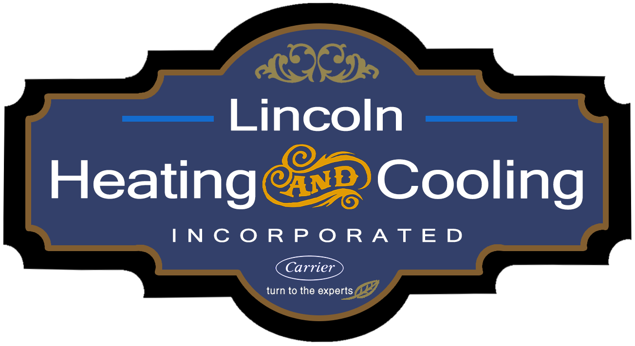 Lincoln Heating & Cooling refinished logo - Lincoln, IL