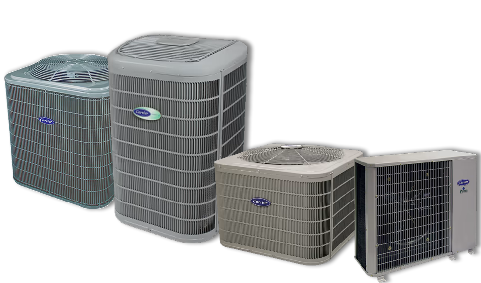 Lincoln Heating & Cooling - variety of air conditioners by Carrier Manufacturer - Lincoln, IL